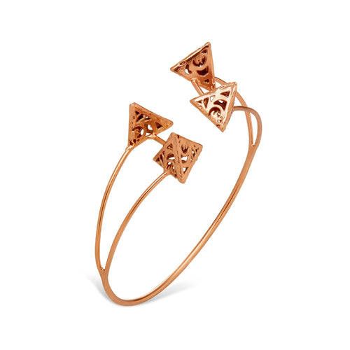 MEHR CUFF - DBJ International 22k Gold Plated / Adjustable
