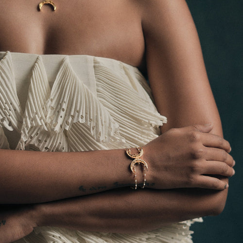 NOOR BRACELET - DBJ International 22k Gold Plated