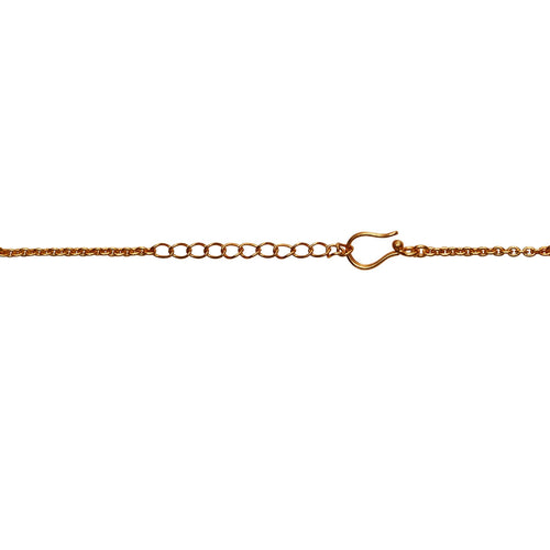 NOOR DROP NECKLACE - DBJ International Antique Gold Plated