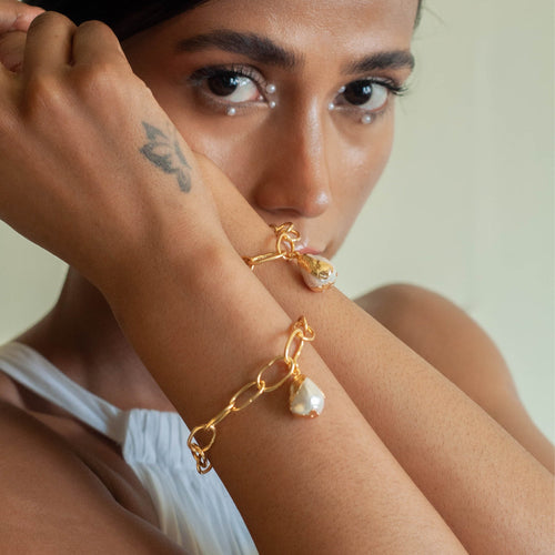 ONA BRACELET - DBJ International 22k Gold Plated / Adjustable