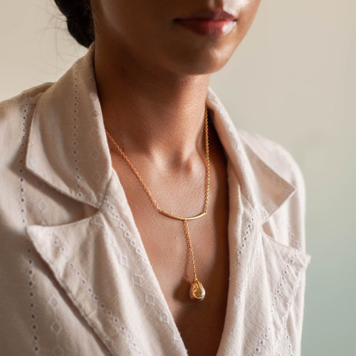 ONA PENDANT - DBJ International 22k Gold Plated