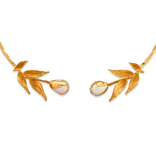 REVA CHOKER - DBJ International 22k Gold Plated