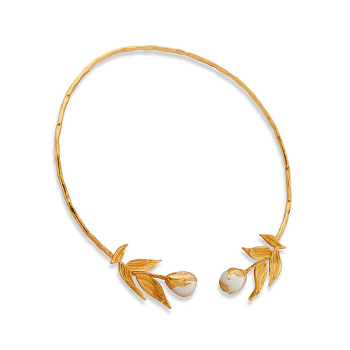 REVA CHOKER - DBJ International 22k Gold Plated