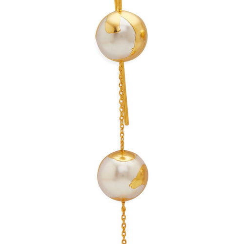 SELENE EARRINGS - DBJ International 22k Gold Plated