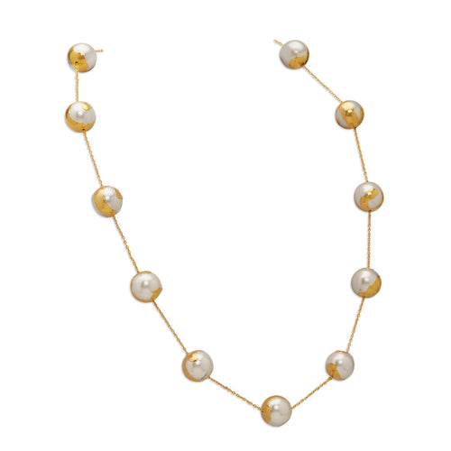 SELENE NECKLACE - DBJ International 22k Gold Plated