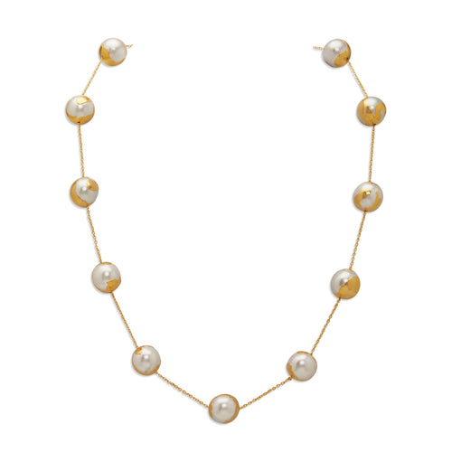 SELENE NECKLACE - DBJ International 22k Gold Plated