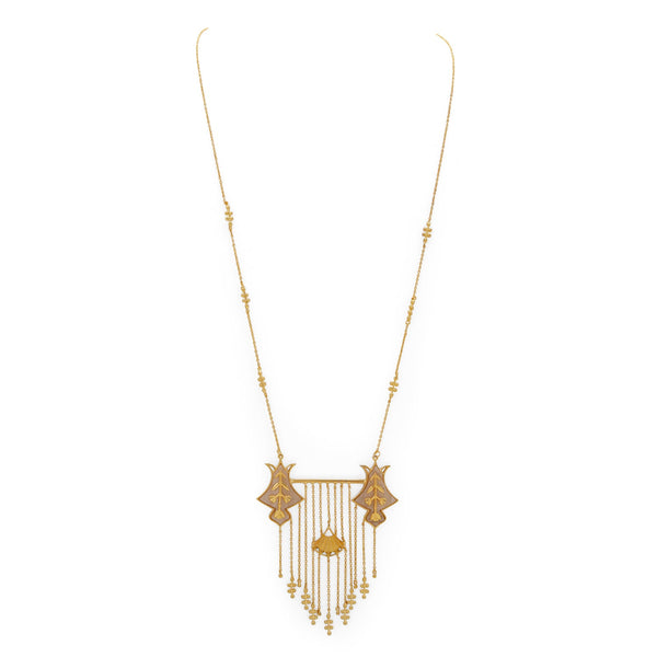SERAI NECKLACE - DBJ International 22k Gold Plated