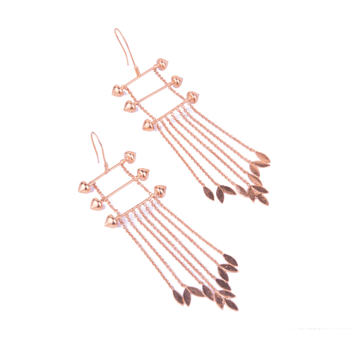 SIFAR FLOW EARRINGS - DBJ International Antique Gold Plated