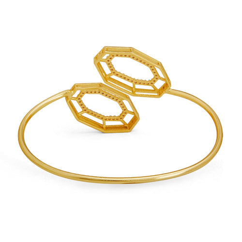 SYRA BRACELET - DBJ International 22k Gold Plated