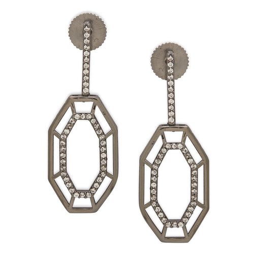 SYRA EARRINGS - DBJ International 22k Gold Plated