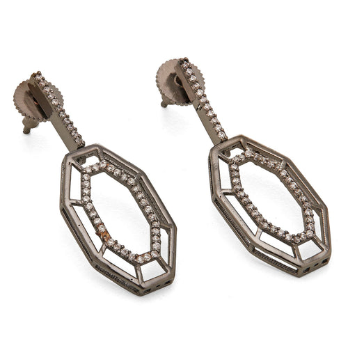 SYRA EARRINGS - DBJ International 22k Gold Plated