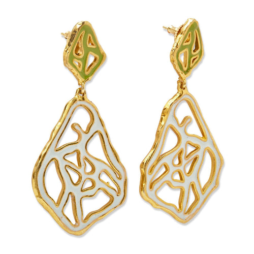 TALA EARRINGS - DBJ International 22k Gold Plated