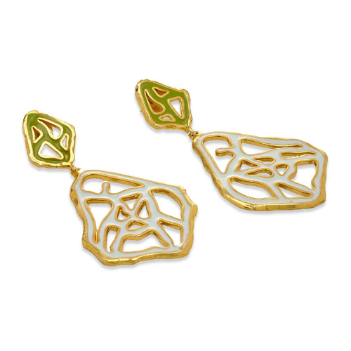 TALA EARRINGS - DBJ International 22k Gold Plated