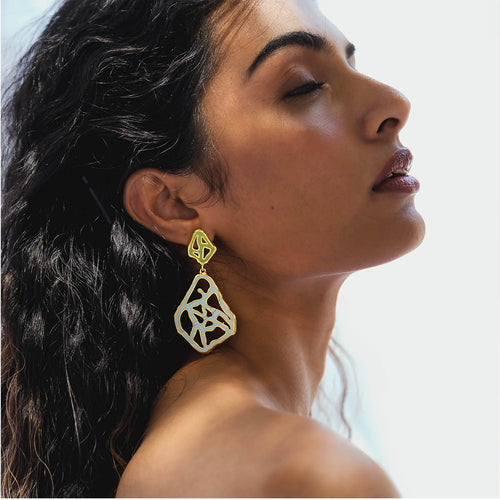 TALA EARRINGS - DBJ International 22k Gold Plated