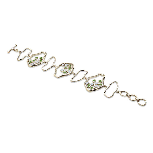 TERRA BRACELET - DBJ International White Rhodium Plated