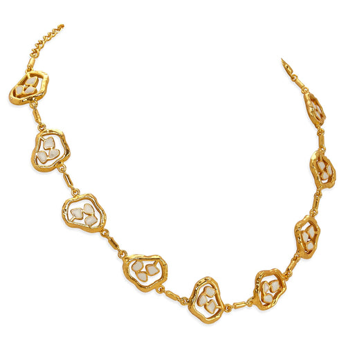 TERRA CHOKER - DBJ International 22k Gold Plated