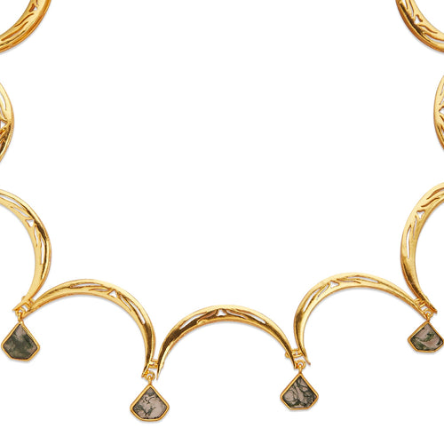 TILA NECKLACE - DBJ International 22k Gold Plated