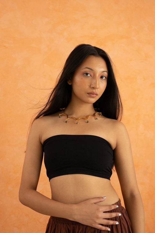 TILA NECKLACE - DBJ International 22k Gold Plated