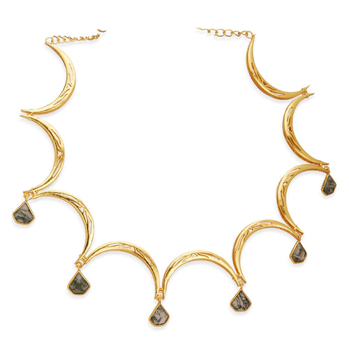 TILA NECKLACE - DBJ International 22k Gold Plated