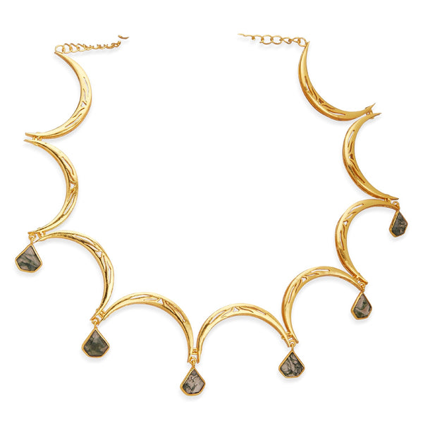TILA NECKLACE - DBJ International 22k Gold Plated