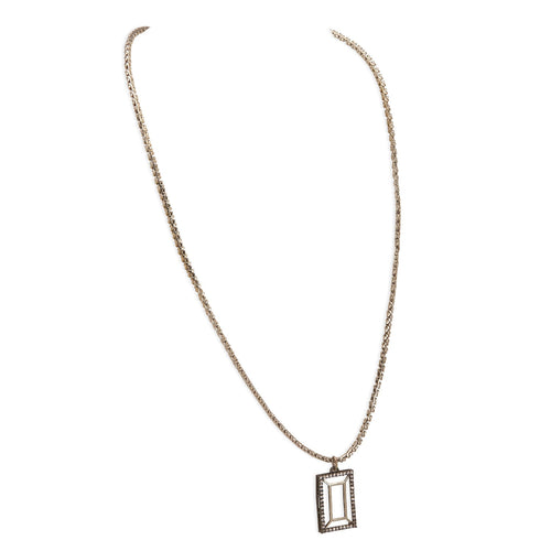 VAZIO PENDANT - DBJ International White Rhodium Plated