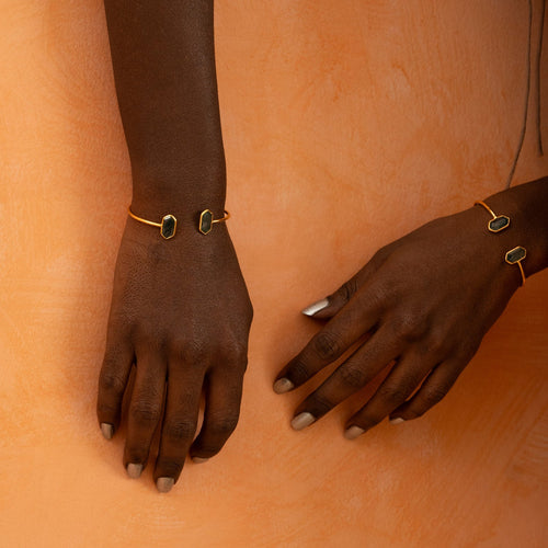 ZELENA BRACELET - DBJ International 22k Gold Plated / Adjustable