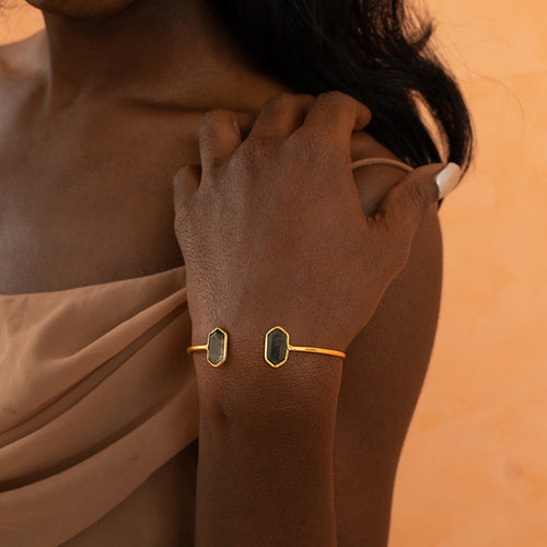 ZELENA BRACELET - DBJ International 22k Gold Plated / Adjustable