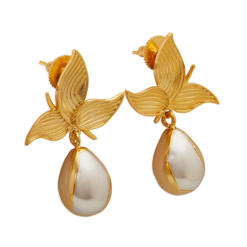 ZOONI EARRINGS - DBJ International 22k Gold Plated
