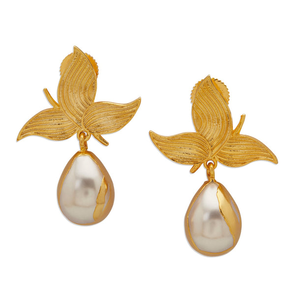 ZOONI EARRINGS - DBJ International 22k Gold Plated