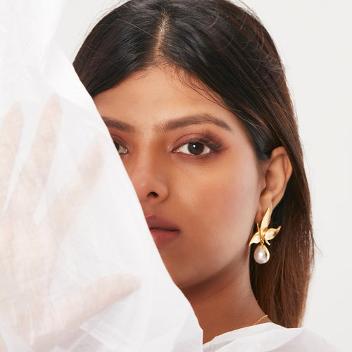 ZOONI EARRINGS - DBJ International 22k Gold Plated