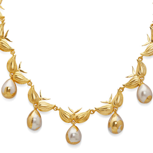 ZOONI NECKLACE - DBJ International 22k Gold Plated