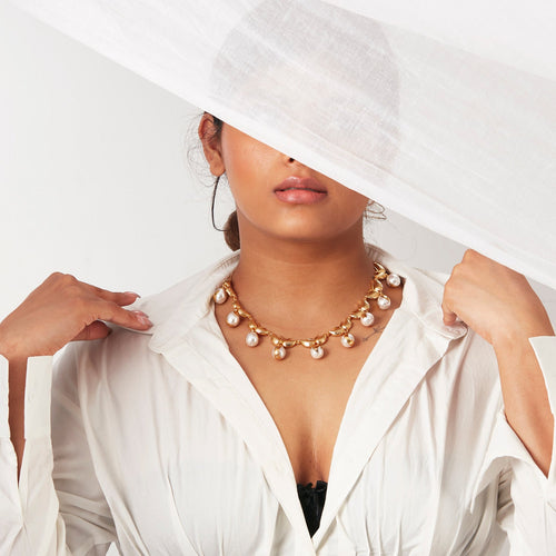 ZOONI NECKLACE - DBJ International 22k Gold Plated