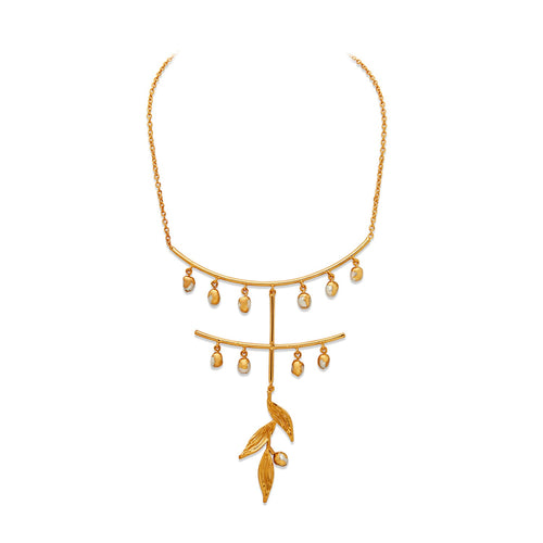 ZURI NECKLACE - DBJ International 22k Gold Plated
